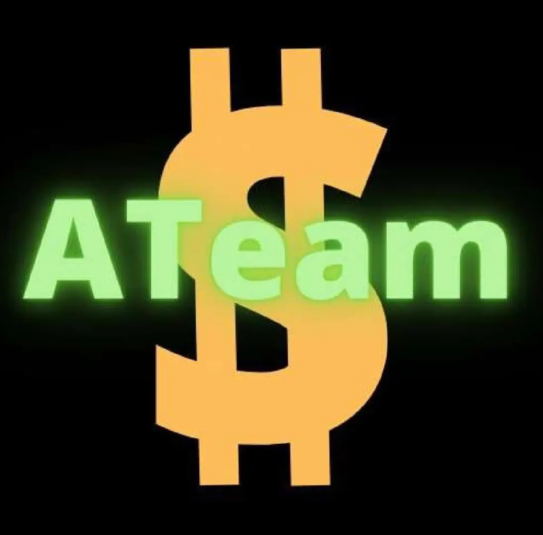 A team is written in green and yellow with an image of a dollar sign.