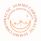 A logo of the chiropractic summit.